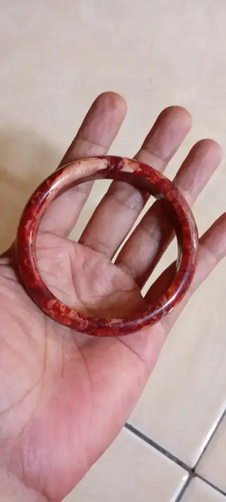 Gelang Giok Natural Jade Bangle