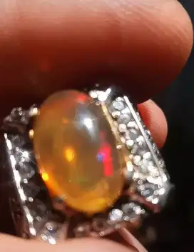 Batu kalimaya Teh Banten ikat Perak