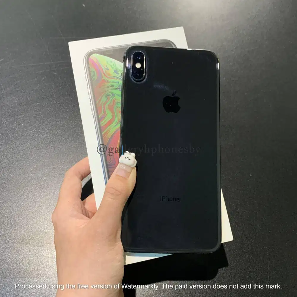 APPLE XS MAX 64 GRAY IBX BH 90% #GPS