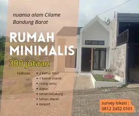 Rumah Murah Tanpa BI Checking di Cilame Bandung Barat – Bebas banjir