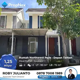 MURAH, Rumah Depan Taman Northwest Park Citraland nwp nwl nwc palma