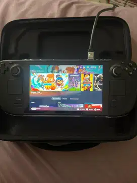 Steam Deck non OLED 64GB dengan memory tambahan 512GB