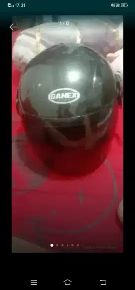 Jual-cpt(BU):Helm merk.Gamex Original,No-minus tanpa cacat sm skli,