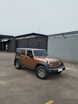 Jeep JK sport 2014 warna coklat asli