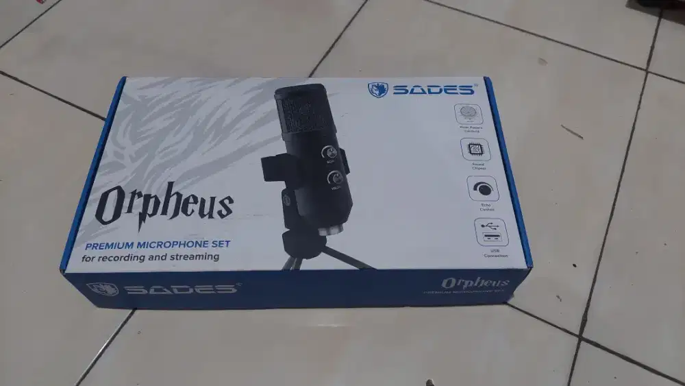 Mic Condenser Sades Orpheus