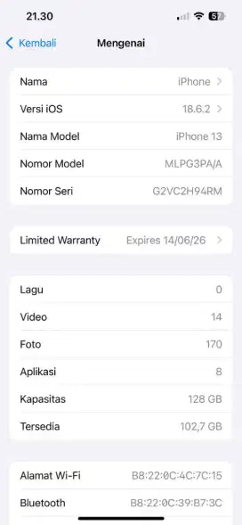 I PHONE 13 (i box)