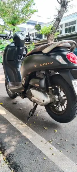 Dijual Scoopy Prestige hitam doff 2024 khusus pemakai no pedagang