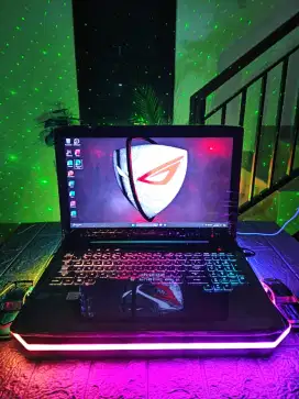 Laptop Gaming ASUS ROG Hero Core i7 Ram 16gb Ssd+Hdd Dual vgaNvdia COD