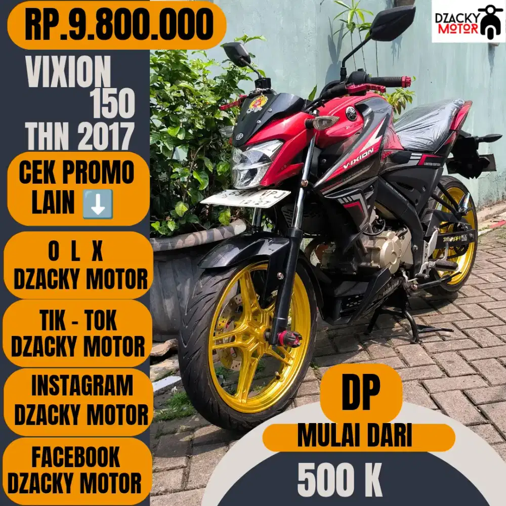 VIXION 150 TAHUN 2017 SECOND LIKE NEW