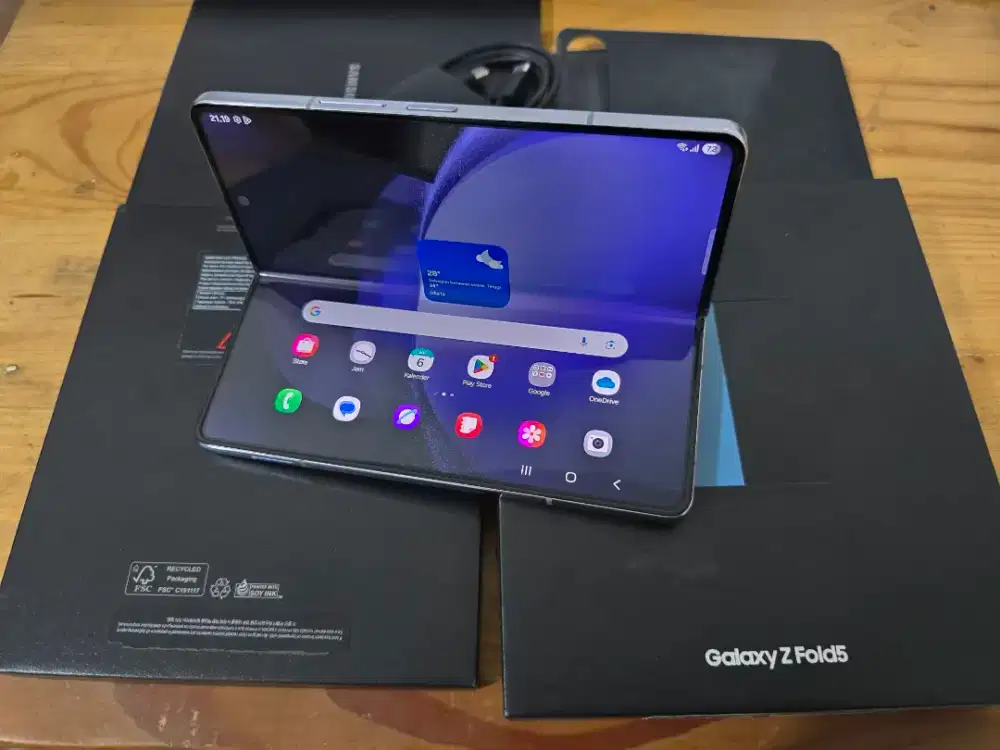 SAMSUNG Z FOLD 5 12/ 512GB RESMI INDO MULUSS FULSET ORIGINAL