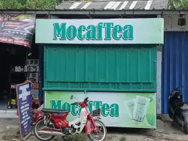 Kontainer buat jualan es teh dll