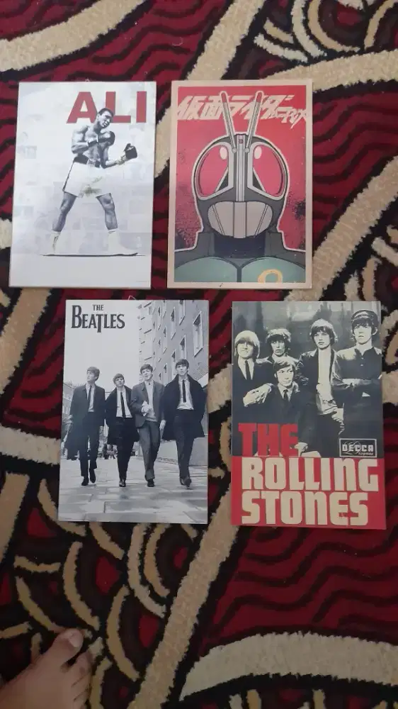 POSTER DINDING CANVAS Uk: P. 30cm L. 21cm