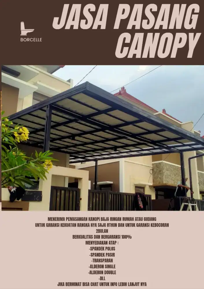 Rangka atap kokoh,anti rayap,harga terbaik