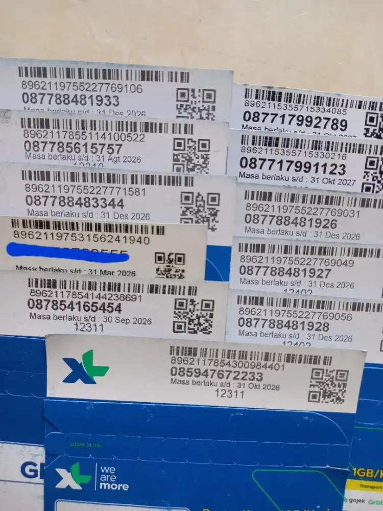 XL nomor cantik