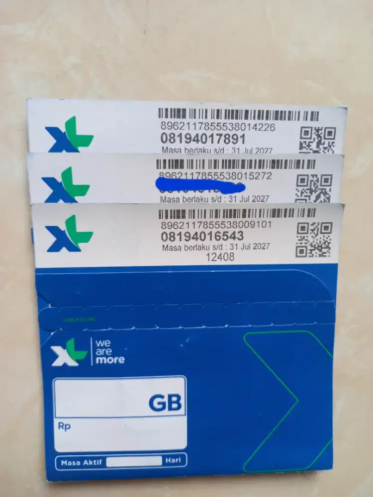 XL nomor cantik 11 digit