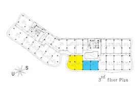 Disewakan Kantor Spazio Surabaya Barat 88m²/Unit Harga 70rb/m²/Bln