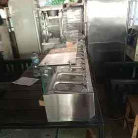 Salad showcase chiller
