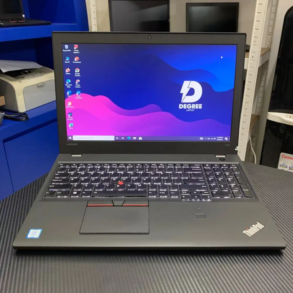 Laptop Lenovo Thinkpad T560 i5 Gen 6 Ram 8 GB Ssd 256 GB Upgradable