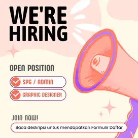 SPG / Admin & Graphic Designer