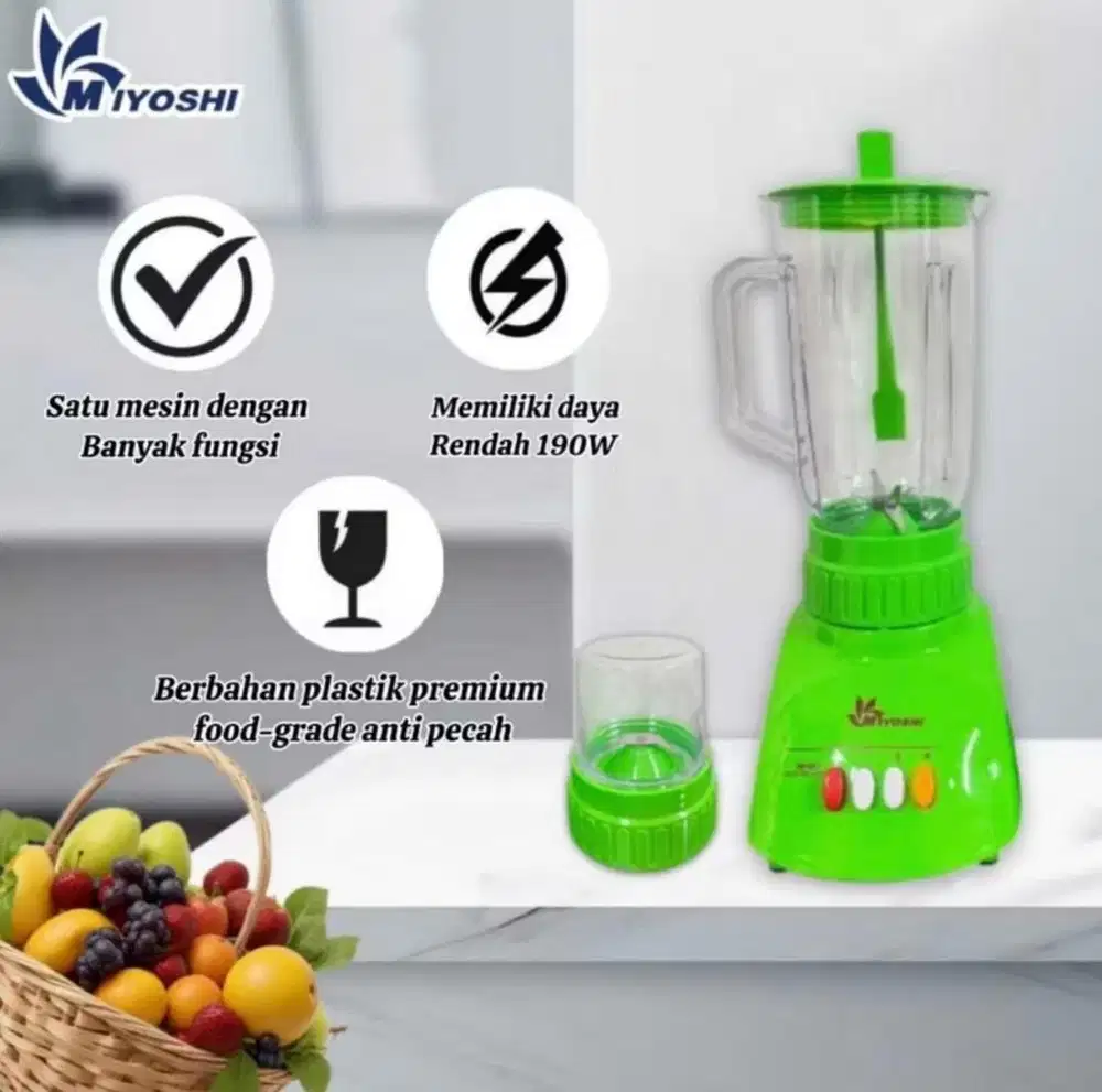(MASIH ADA BOX) Blender 2 In 1 / Miyoshi Blender Bumbu,Juice