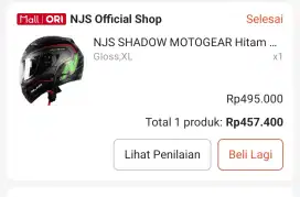 Helm njs masih baru