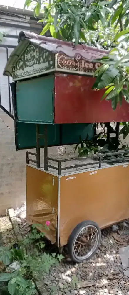 Grobak jualan kopi
