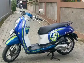 Honda Scoopy FI esp  2018 stater halus mulus terawat
