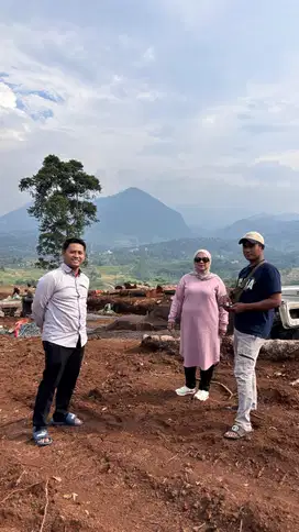 Tanah SHM Hanjawong Villas di puncak dua bogor