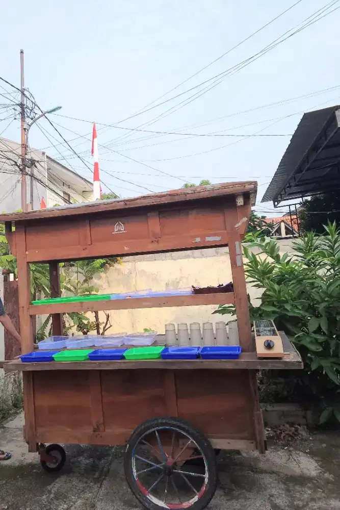 Gerobak pecel lele/angkringan