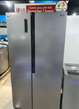 Kulkas LG side by side MASIH BARU