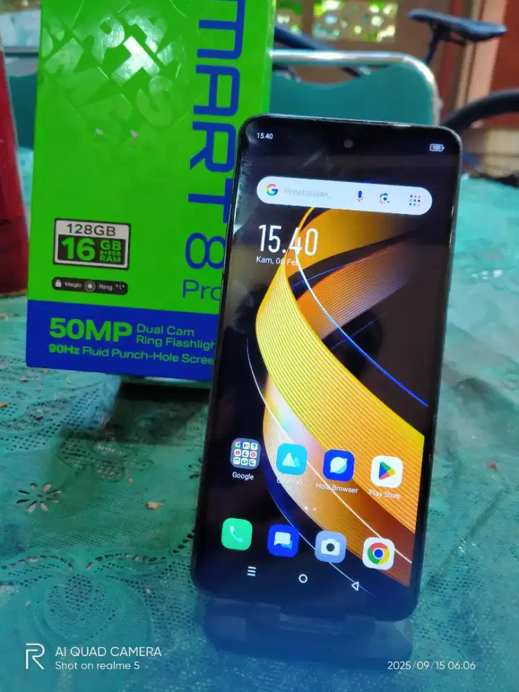 Infinix Smart 8 pro (8+5/128)lkp normal semua.Gamming.PAS