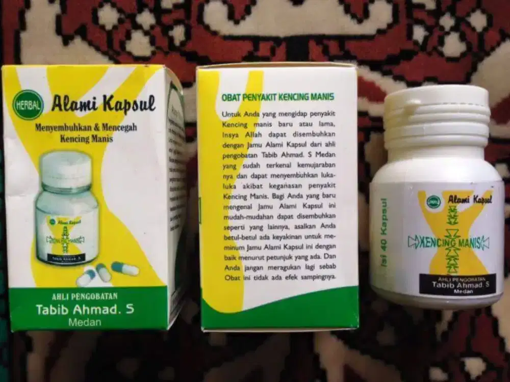 Herbal alami kapsul diabetes sembuh normal