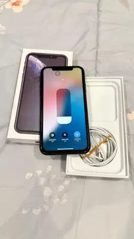 Dijual Iphone Xr Black 128GB Lengkap Terdaftar