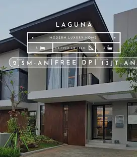 Rumah elegan lengkap rooftop  cluster di Bojongsari  Depk