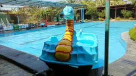 Dijual Oodong Wahana Outdoor Indoor Waterboom || Bebek Fiber