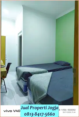 Jual BU CEPAT, Rumah Homestay Aktif dan kos 11 kamar Maguwo JOGJA