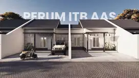 dijual rumah 2 kamar tidur dan 1 kamar mandi tipe 46/80 dp bisa 0%