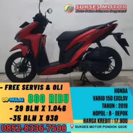 CASH DAN KREDIT HONDA VARIO 150 EXCLSV TAHUN 2019
