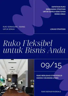 Ruko BiZHUB serbaguna berlokasi strategis cikarang barat