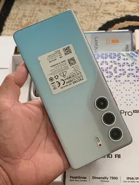 Tecno Camon 40 Pro 5G 8/256 Glacier White