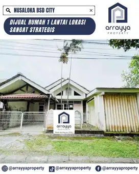 RUMAH 1 LANTAI + RUKU DI DEPAN UNTUK USAHA LOKASI DI NUSA LOKA - ARB30