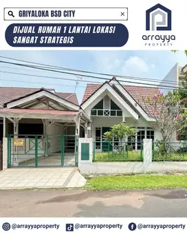 RUMAH 1 LANTAI FULL FURNISHED LUAS DAN NYAMAN LOKASI STRATEGIS - ARB45