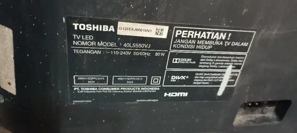 2 unit Telvisi 42inch