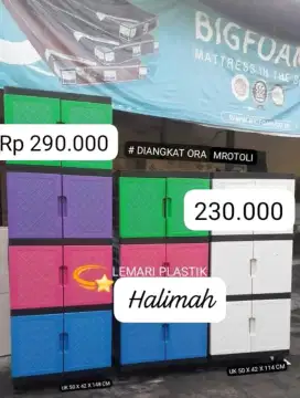 Lemari plastik Koko dan kuat