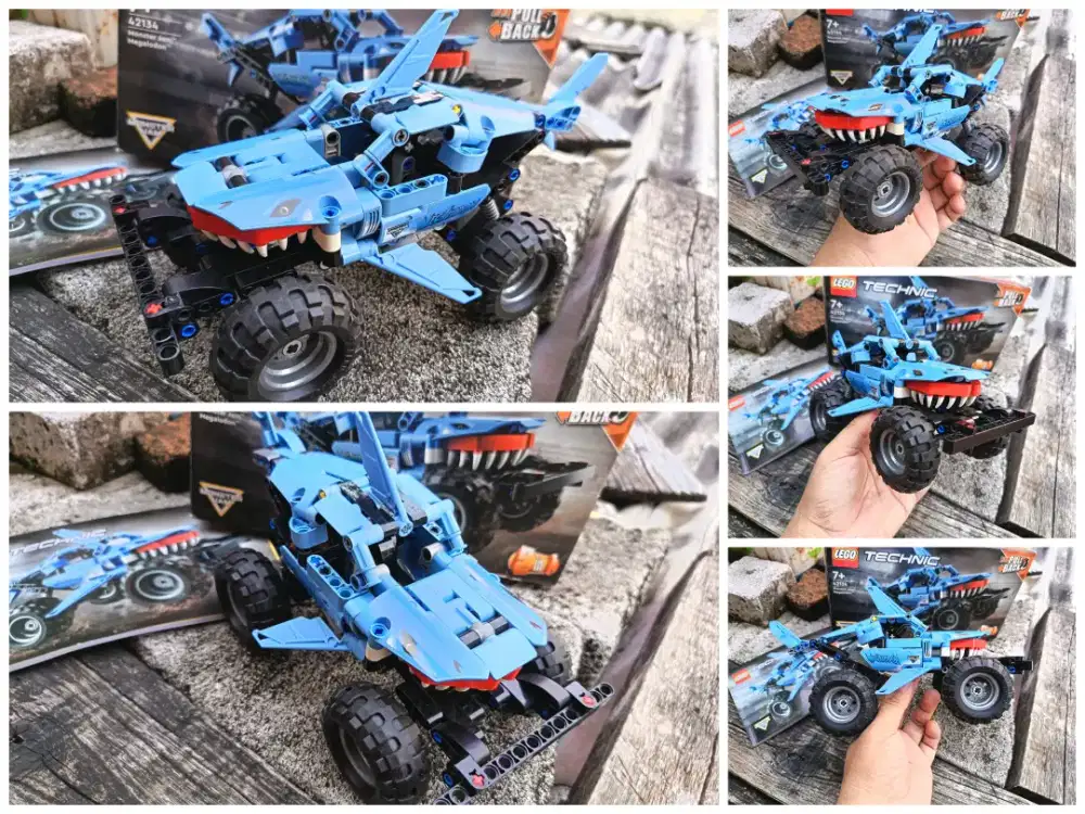 LEGO technic 42134
Monster jam Megalodon