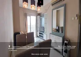 Disewakan Apartement Cosmo Mansion 3 Bedrooms Full Furnished