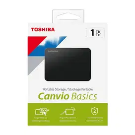 HARDISK EXTERNAL  TOSHIBA CANVIO BASIC 1 TB
