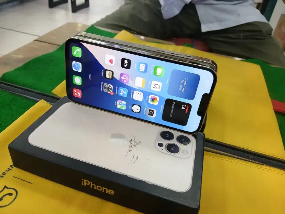 Iphone 13 pro max 256 gb mulus lengkap no minus zpa