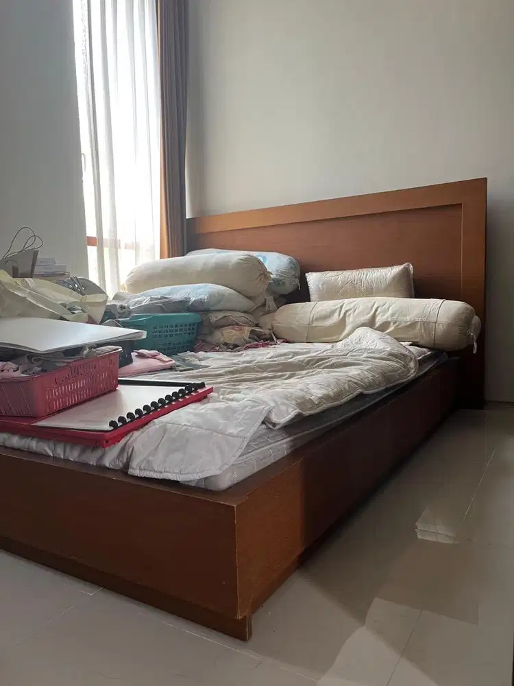 kasur merk serta + dipan