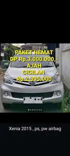 Daihatsu xenia 2015 D kredit dp 3 juta